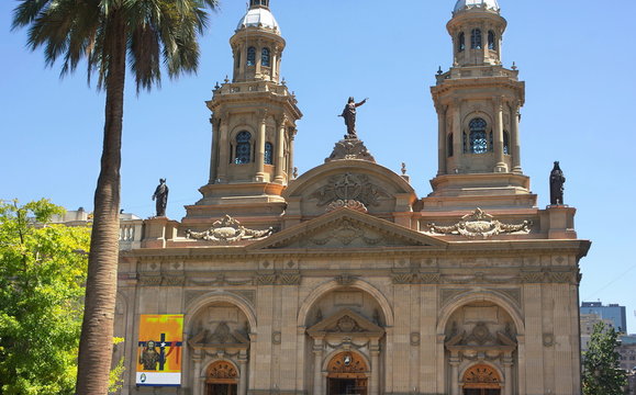 Santiago Metropolitan Cathedral-Chile-I-