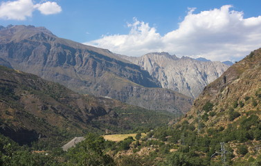 Fototapeta na wymiar Cajon del Maipo - Chile - XIII -