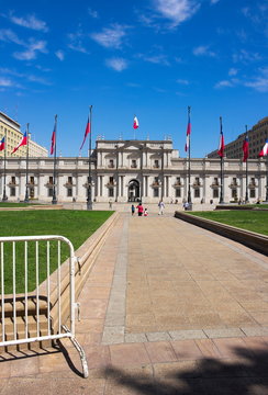 Santiago de Chile - Präsidentenpalast - III - 
