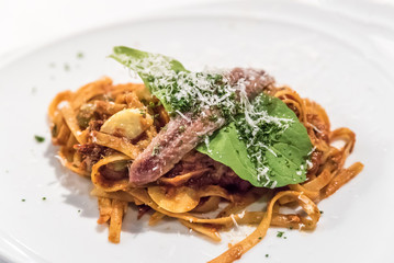 Spaghetti anchovy