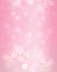 abstract bokeh light pink color background