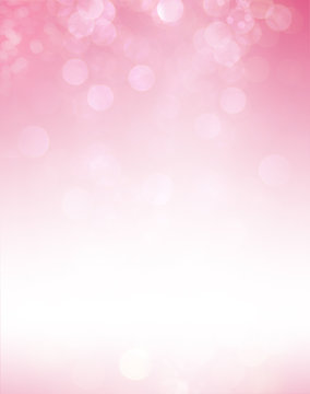 abstract bokeh pink light background