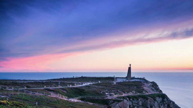 PORTUGAL Cabo da Roca, suset