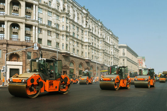 Construction New Roadway