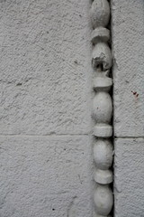Original volume textured surface of natural stone