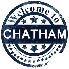 Chatham stamp on white background