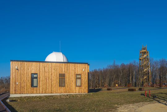 Planetarium in Zselic Starry Sky Park Hungary, Europe