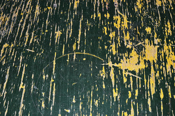 distressed wooden surface green