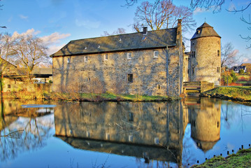 Ratingen, Wasserburg Haus zum Haus 