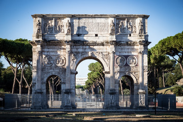 Fototapeta na wymiar Arch of Constantine