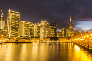 Fototapeta premium San Francisco Skyline