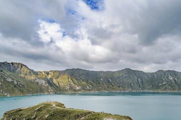 Quilotoa Lake, Latacunga Ecuador