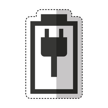 battery symbol isolated icon vector illustration design