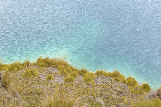 Quilotoa Lake, Latacunga Ecuador