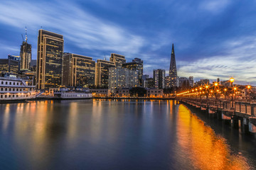 Fototapeta premium Panoramę San Francisco
