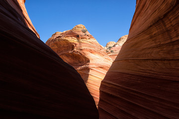 red cliffs in the Coyote Butte Utah