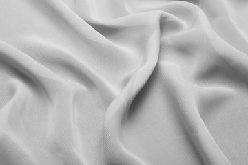 Plakat Texture of fabric Chiffon.