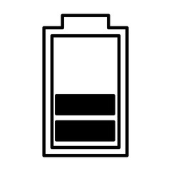 battery symbol isolated icon vector illustration design