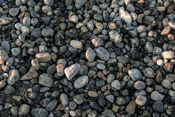 rocks and pebbles
