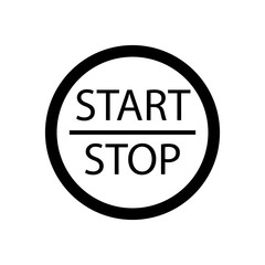 start stop engine button