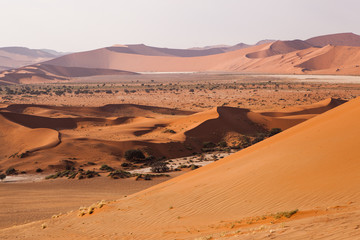 Fototapeta na wymiar Dunes Sossusvlei Namibie