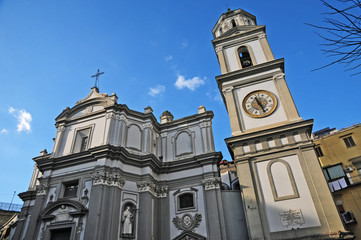 Fototapeta na wymiar Napoli, Basilica di Santa Maria della Sanità