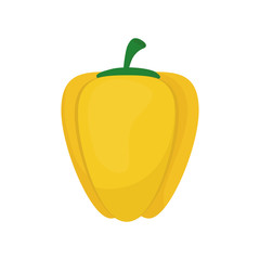 Fresh pepper vegetable icon vector illustration graphic design