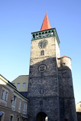 Obraz premium Architecture from Jicin and blue sky