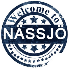 Nassjo stamp on white background