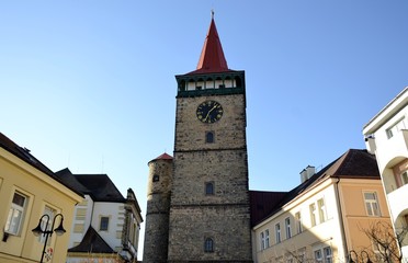 Architecture from Jicin and blue sky