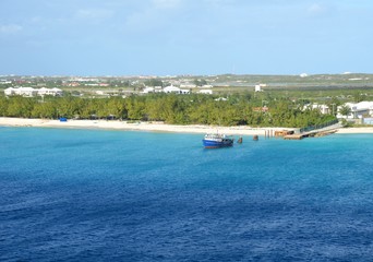 pier  near Governor's Beach on  Grand Turk , Turks and Caicos