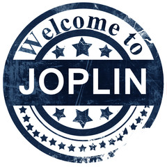 joplin stamp on white background