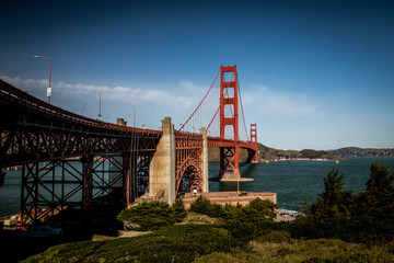 Golden Gate Bridge in San Francisco, USA