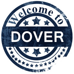 dover stamp on white background