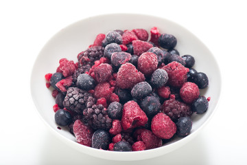 frozen berry mix