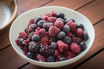 frozen berry mix