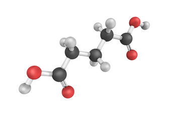 Pentandioic acid, also known as lutaric acid, an organic compoun