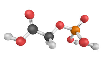 Phosphoglycolic Acid, also known as Phosphoglycolate. A substrat