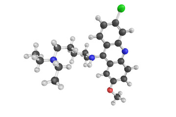 Mepacrine, also called quinacrine, a drug with several medical a