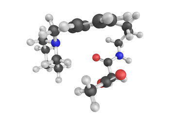 Roxatidine acetate, an antagonist drug used to treat gastric ulc
