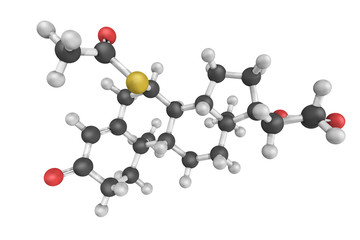 Spironolactone, a medication that is primarily used to treat flu