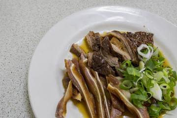 Hunan style food
