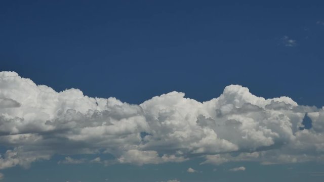 Developing Storm Front Clouds