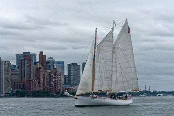 Manhattan Skyline from Hudson River