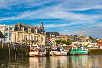 Trouville and Touques river