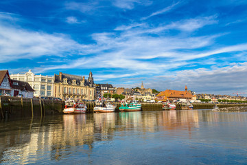 Trouville and Touques river