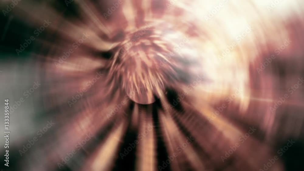 Canvas Prints Space 2208: Traveling through a wormhole in deep space (Loop).