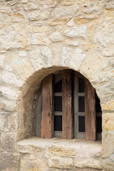 Fototapeta na wymiar Old Window at the Alamo