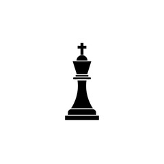Obraz na płótnie Canvas Tactical Advantage solid icon, Business Strategy and chess figure, vector graphics, a filled pattern on a white background, eps 10.