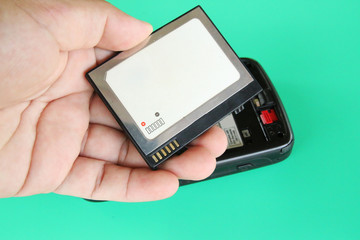 Rechargeable cell phone battery